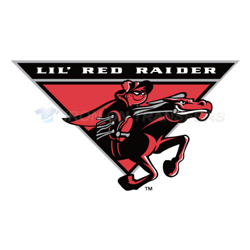 Texas Tech Red Raiders Iron-on Stickers (Heat Transfers)NO.6557